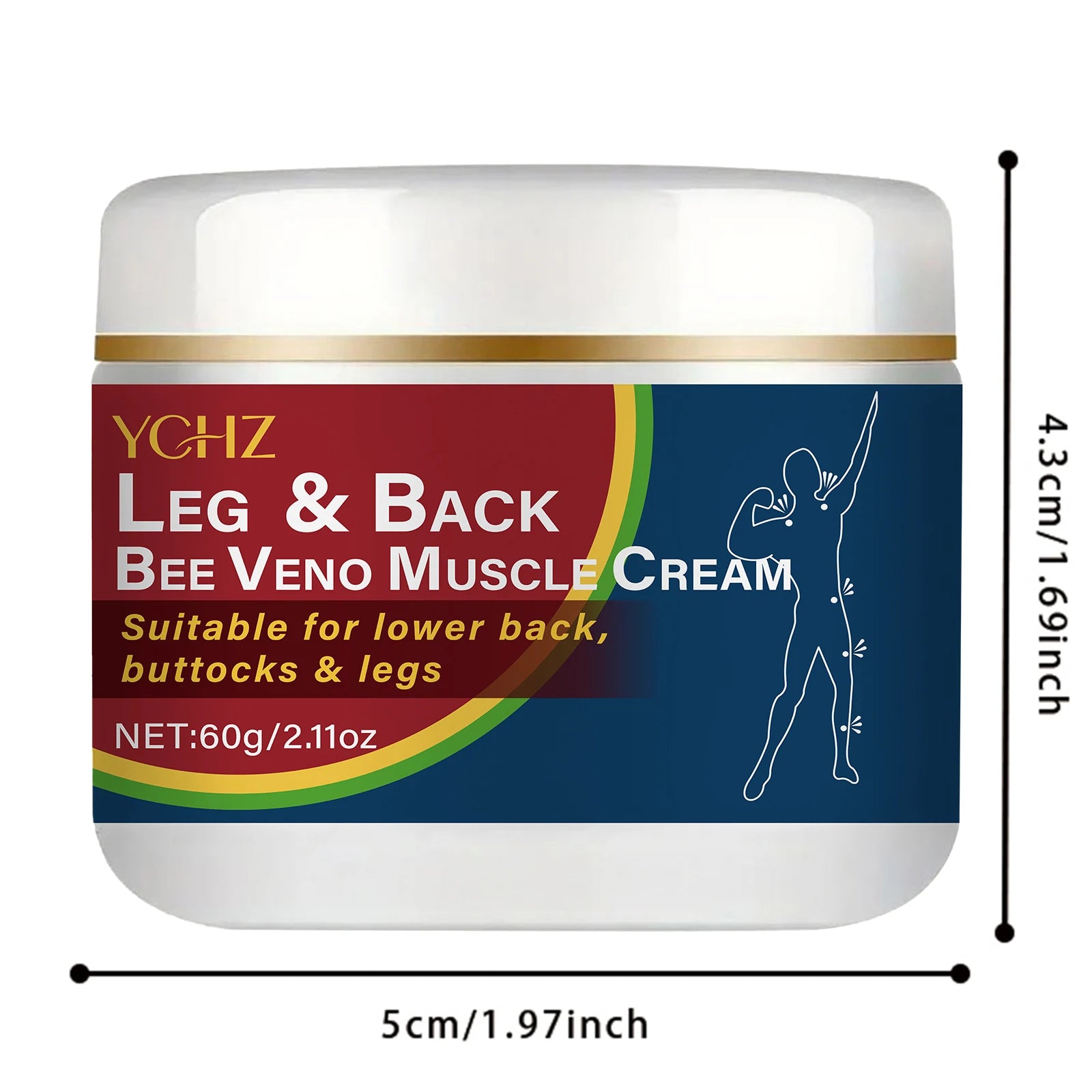 Super Powerful Nerve and Muscle Massage Cream |   Contains Thyme, Magnesium, Menthol, Eucalyptus Oil, Coconut Oil, Artemisia, and Chamomile Essential Oils, Deeply Hydrating. |   Suitable for Foot, Leg, and Hand Areas
