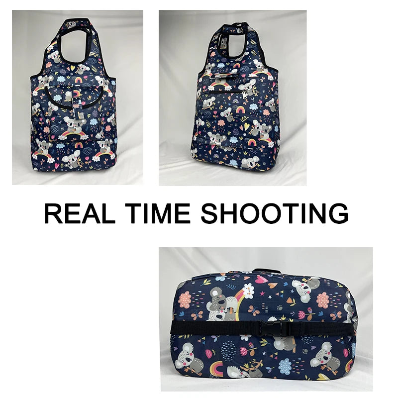 Casual Shopping Bags For Trolley Bag Work Commuting Carrying Bag Trolley Bags Student Book Shoulder Bag Multifunctional Shopping