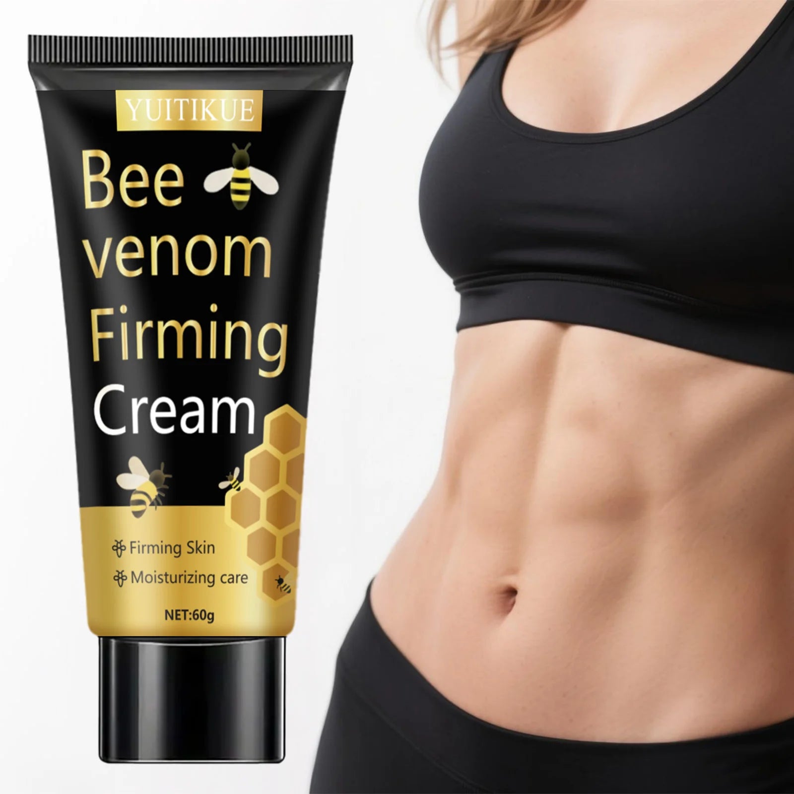 Body Firming Cream - Shaping, Fat Burning, Massage, Firming, Lifting, Fast, Niacinamide, Body Care, 60g