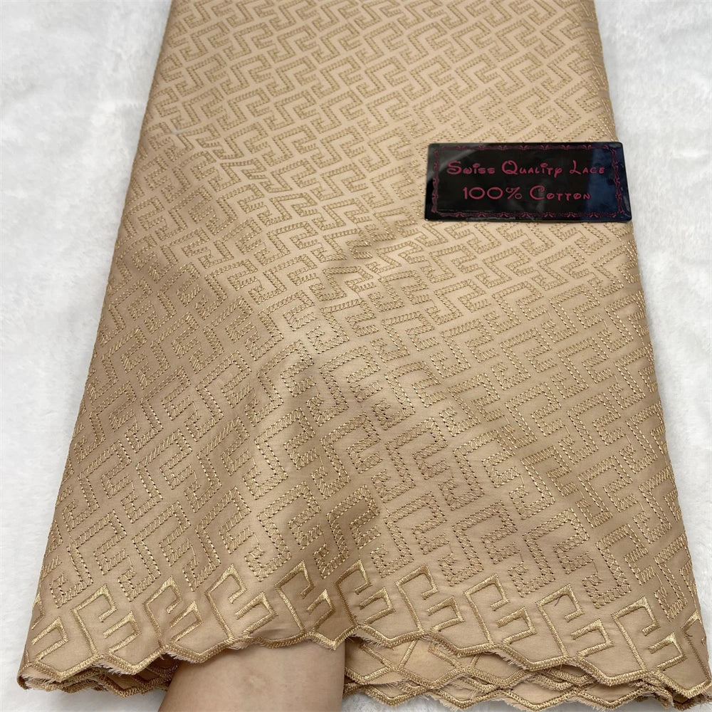 2026 New Polish Lace For Men Atiku Fabric Swiss Voile Lace in Switzerland African Lace Materials High Quality for Women Dresses