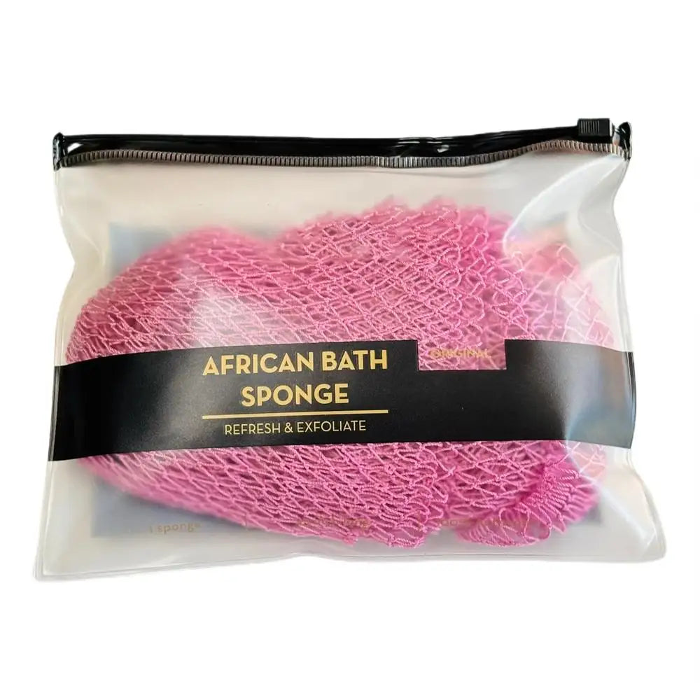 Bath Sponges For Shower Colorful Net Sponge Body Exfoliator Reusable Bath Sponge Washcloth African Scrubbing Long Net Rag Shower
