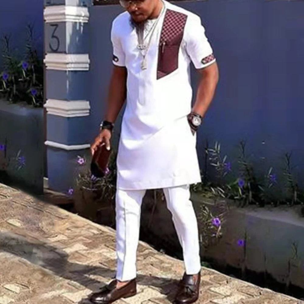 African clothes Bazin Riche men's suit casual vest Dashiki African Ankara vest African style clothing