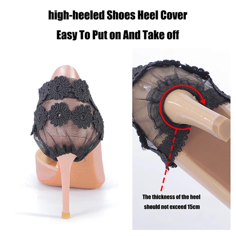 1Pair High Heels Bundle Shoelace Holding Loose Anti-skid Straps Women Elastic Shoe Laces Shoe Accessories Wholesale Dropshipping