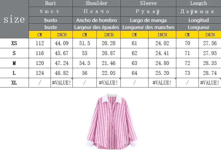 Women Blouses Tops Spring New Fashion Color Blocking Elegant Women's Shirts Tops Chic Street Single-breasted Tops