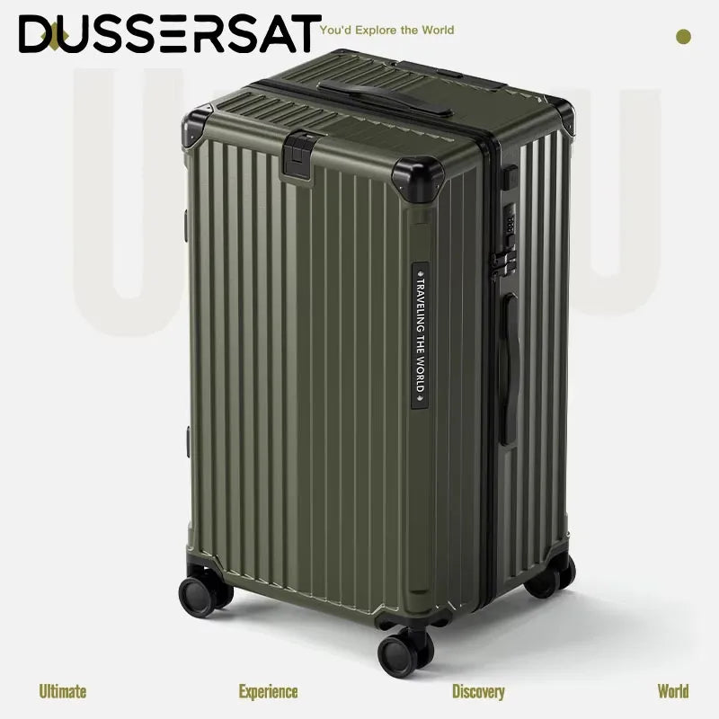 2025 New Suitcase Large Capacity Travel Password Box Registration Box 20/24/26/28/30-inch Trolley Box Men's And Women's Suitcase