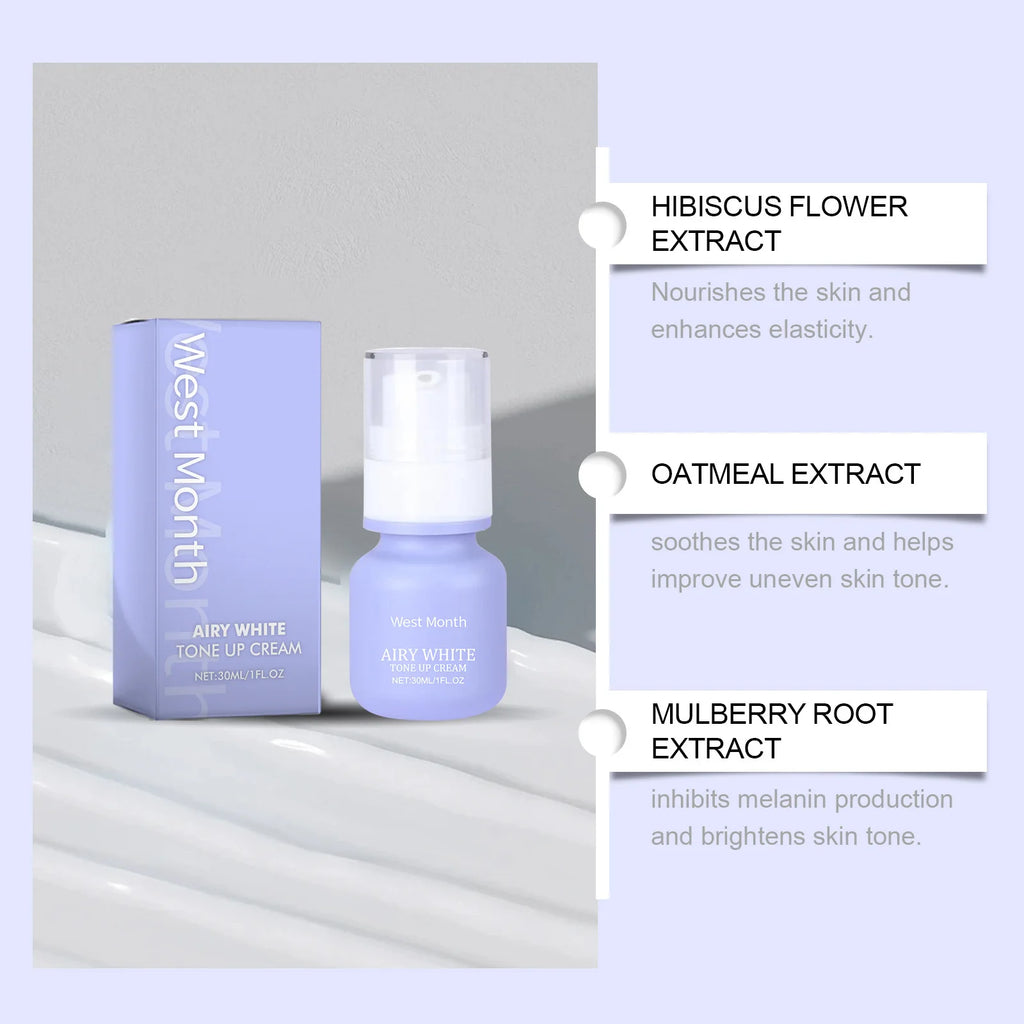 Brightening Cream Moisturizes and Cares for The Skin, Brightening The Complexion, Moisturizing and Repairing Dryness