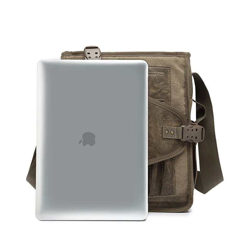 Man Messenger Shoulder Bag 2022 Canvas Business Casual Zipper Handbag Male Satchel Cross Body Bags Men bolsa crossbody bags sacs