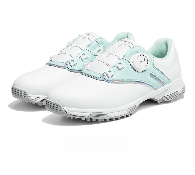 PGM Women Golf Shoes Waterproof Rotating Buckle Anti Slip Sports Shoes XZ297