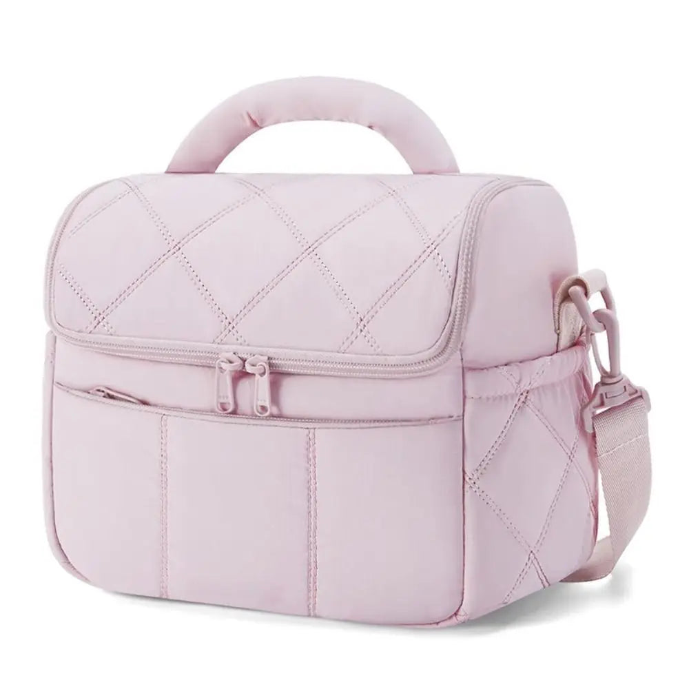 New Nylon Lunch Bag Reusable Multi-functional Insulated Lunch Box Leakproof Insulated Bag Women Special Purpose Bags