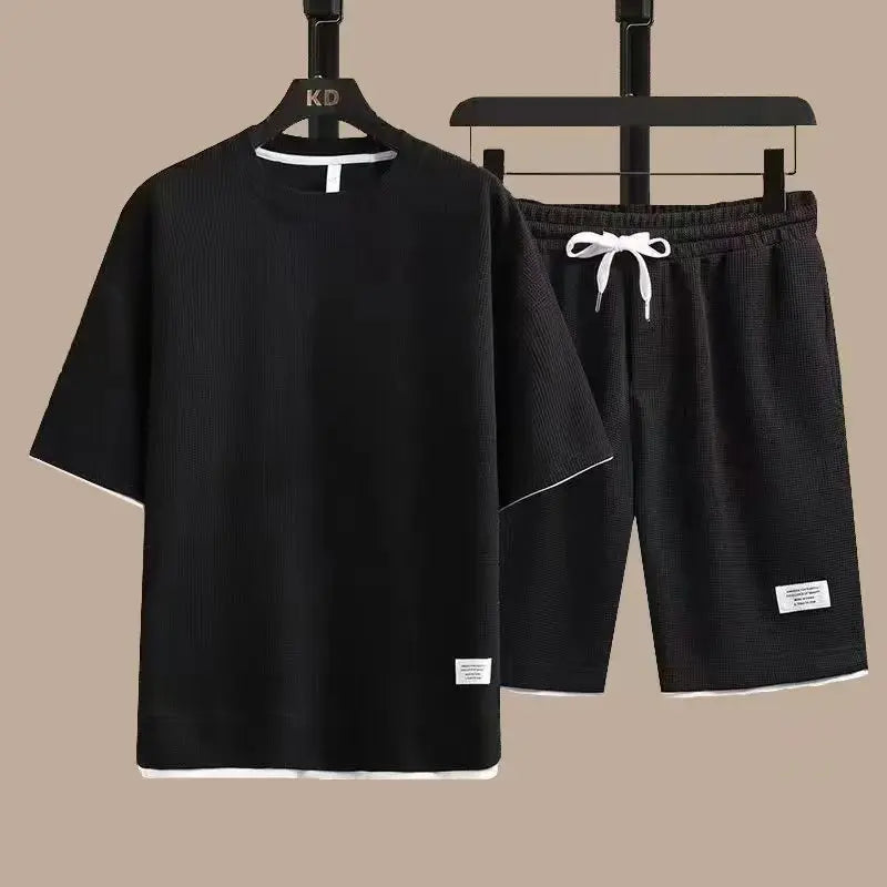 Summer sportswear set - Men's / Women's / Clothing / Decorative Hip Hop / Extra Large / Men's T-shirt
