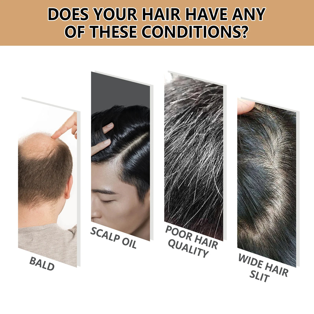 Hair Growth Shampoo for Men Strengthen Scalp Nourishing Anti Hair Loss Moisturizing Repairing Non-greasy Oil Control Clean 100ml