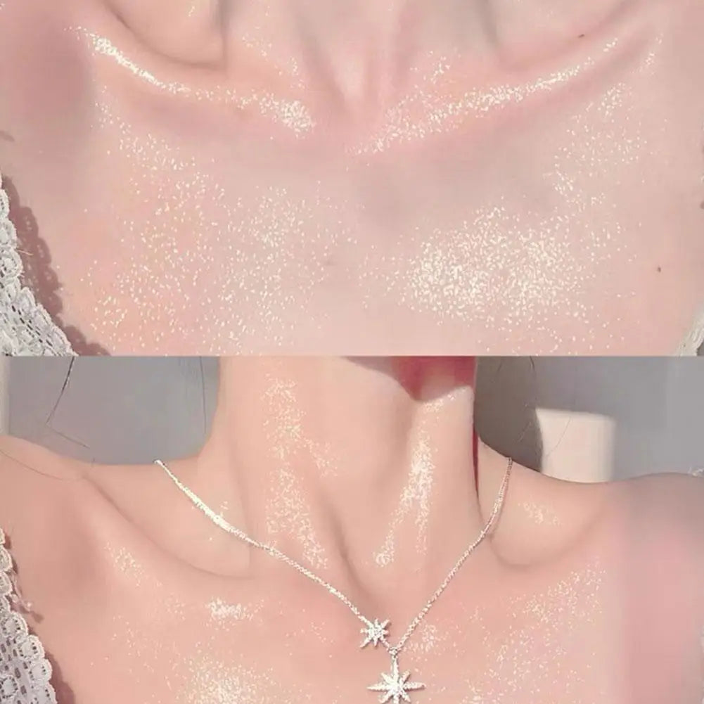 1PC Brightening Glitter Powder Spray For Arms Legs Back Hair Face Highlight Sparkle Powder Makeup Fairy Powder Women Cosmetics