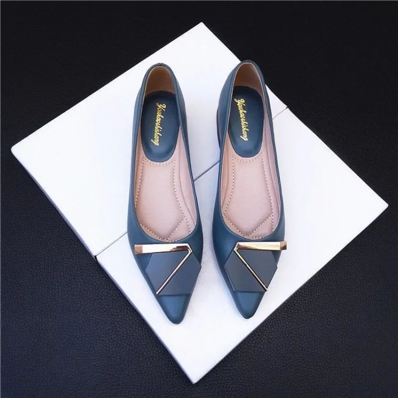 Shoes For Women Office Woman Flats Non Slip Lastest Hot Trendy And Low Price Casual Summer 2025 Quick Delivery Popular