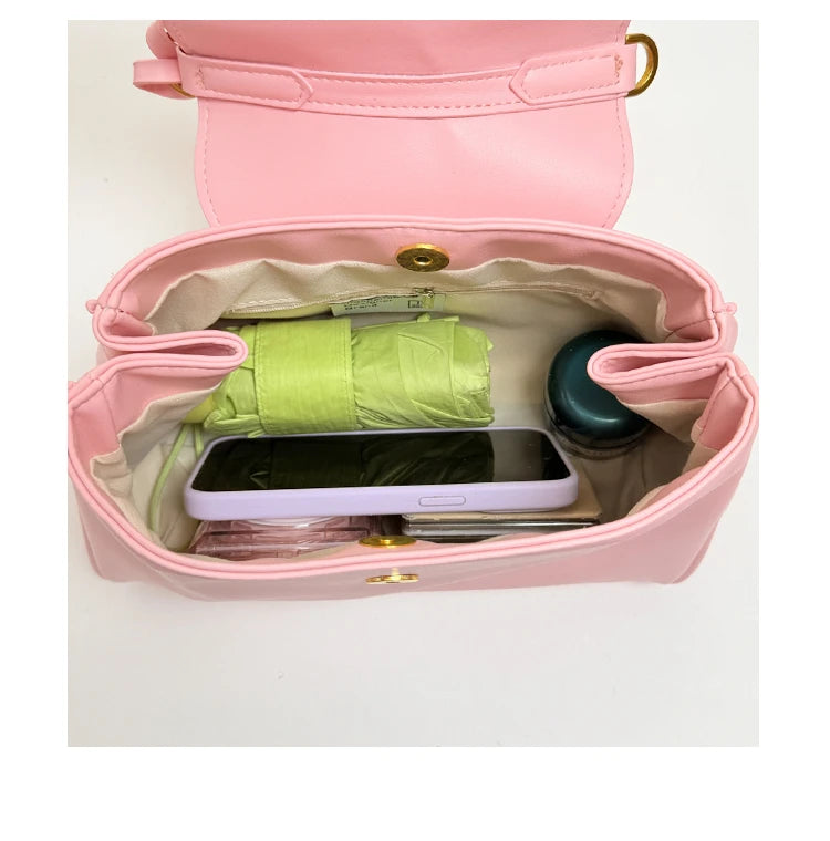 Diaper Bags Luxury Brand Genuine Leather Shoulder Bag Messenger For Ladies Elegant Classic Women Handbags Practical