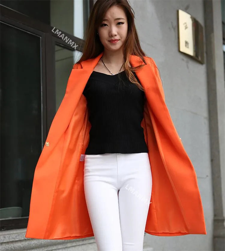 2023 New Spring Autumn Blazers Women Small Suit Long Sleeve Jacket Casual Tops Female Slim Wild Blazers Windbreaker Coat S-3XL
