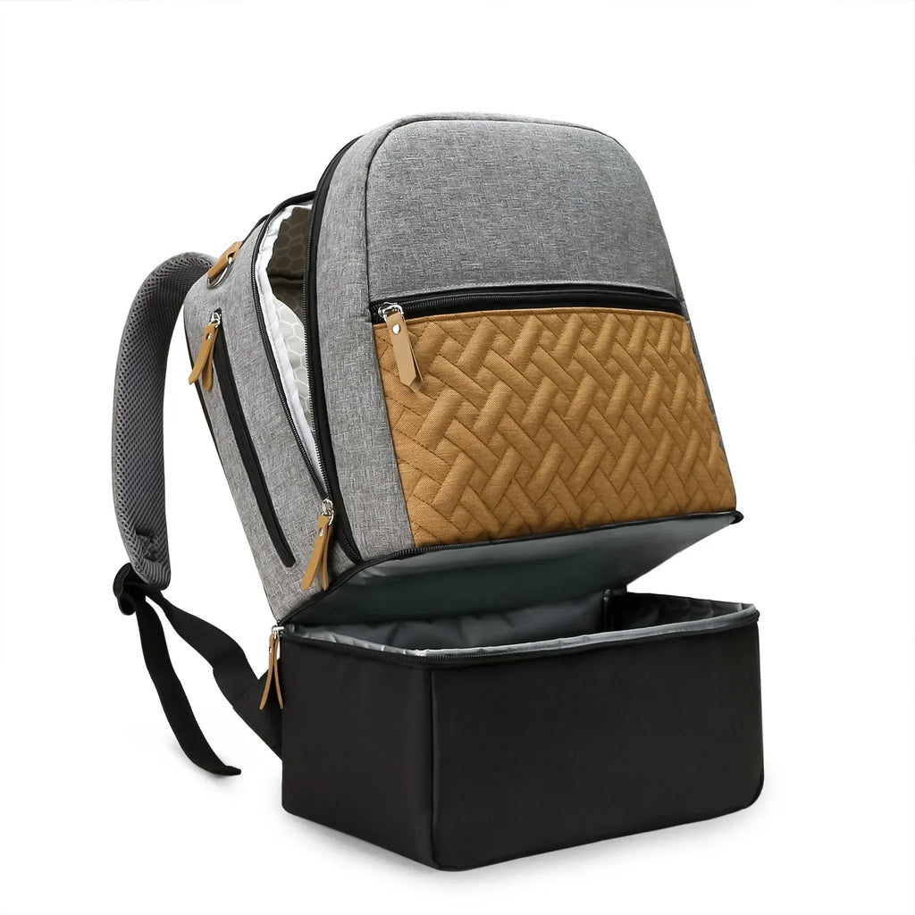 New Baby Diaper Bag Backpack Multifunctional Waterproof Maternity Nappy Bags Mommy Travel Backpack Stroller Bag Baby Nappy Cares