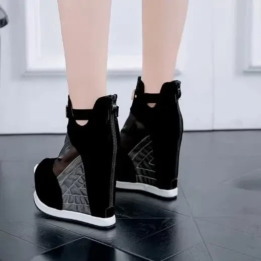 NEW Luxury Women Sandals Summer Platform Wedges Shoes Woman High-Heeled 13cm Fashion Ladies Shoe Comfortable Zapatillas De Mujer