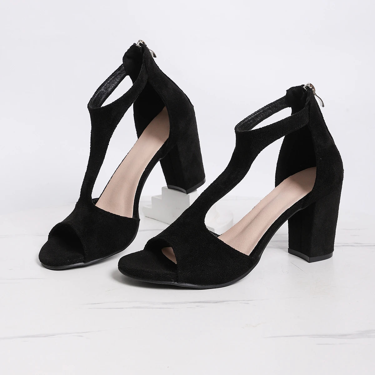 2026 Women Sandals Summer Ladies Thick Heel Wedding Party Shoe Newest Woman Sexy Fashion Grace Sandal