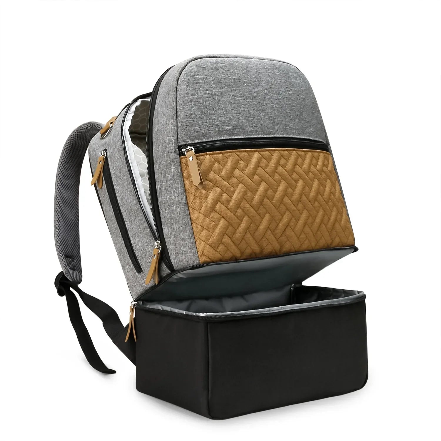 New Baby Diaper Bag Backpack Multifunctional Waterproof Maternity Nappy Bags Mommy Travel Backpack Stroller Bag Baby Nappy Cares