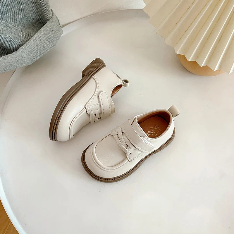 Boys Leather Shoes Kids School Performance Shoes Comfortable British Style Children Birthday Party Shoes 2025 Spring Autumn New