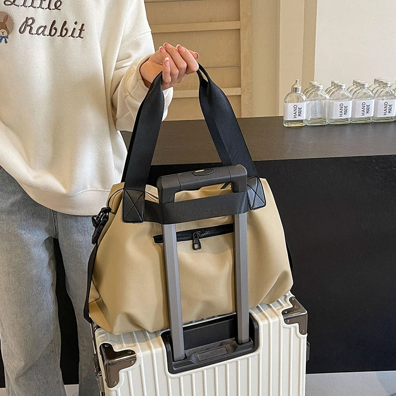 Ladies' shoulder bag custom logo travel bag shoulder bag crossbody luggage bag sports and fitness luggage bag personalized name