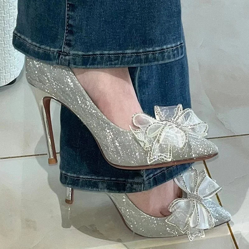 zapatos de mujer women fashion light weight silver sexy party night club stiletto heel shoes lady golden fashion heel pumps a631