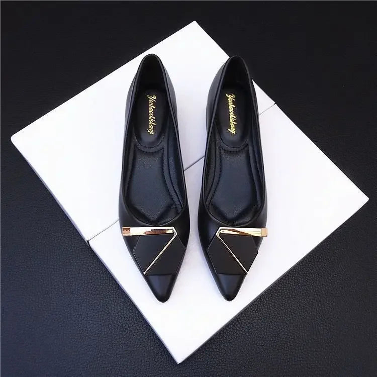 Shoes For Women Office Woman Flats Non Slip Lastest Hot Trendy And Low Price Casual Summer 2025 Quick Delivery Popular