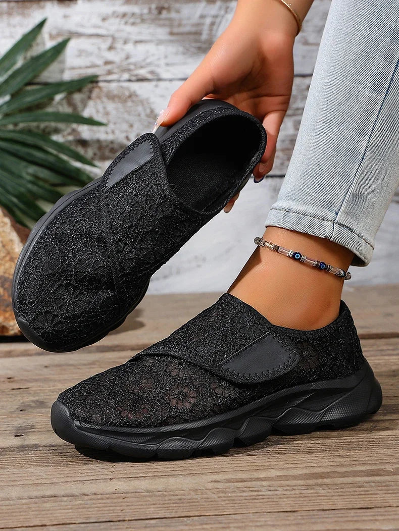 Sneakers Women Shoes Lightweight Breathable Shoes For Women Comfortable Outdoor Walking Black White Zapatillas Mujer Size 36-42