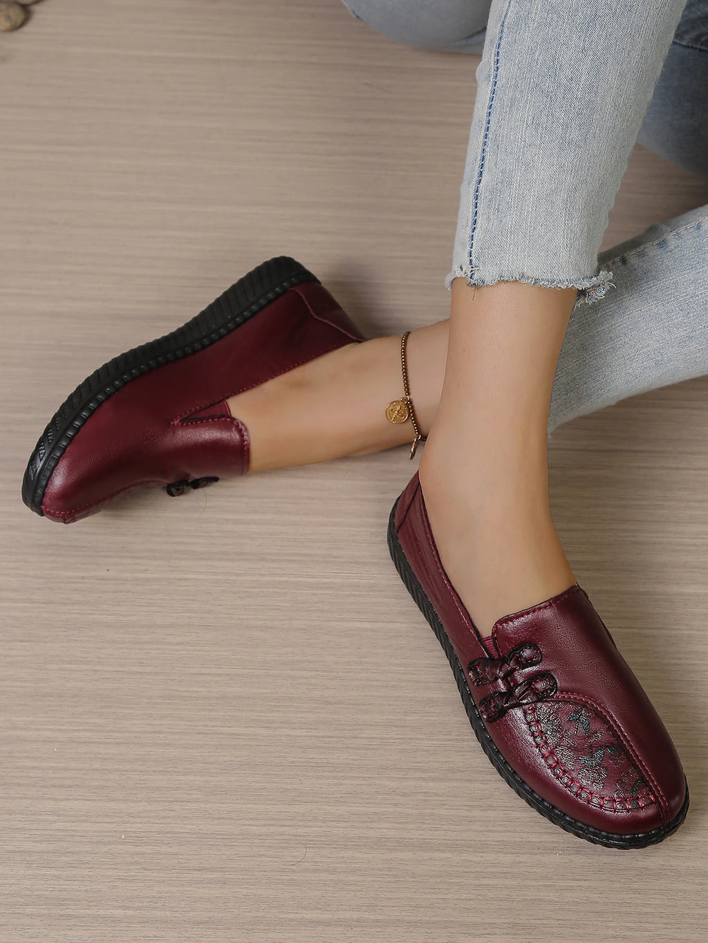 women's shoes summer 2026  Edition Women's single shoe casual ethnic-style small leather shoes free shippiing shoes