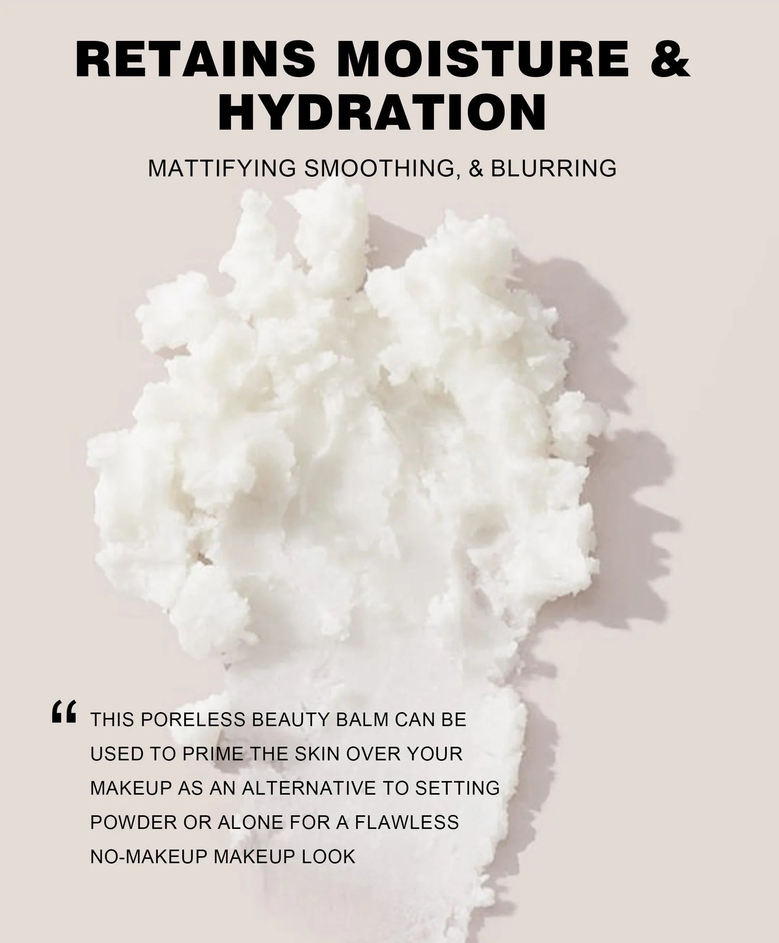 Waterproof Light Mist No-Powder Matte Concealer - Oil Control Brightening Complexion Setting Powder with Powder Puff for Makeup