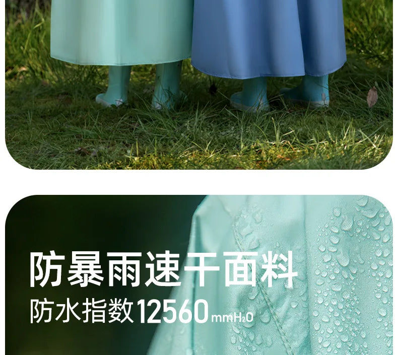 Kid's Waterproof Raincoat with Backpack Space New Children's Full Body Rain Suit Elementary School Students School Raincoat