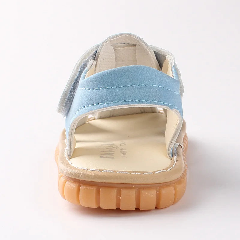 Baby Girl Boy Summer Sandals Candy Color Kids Shoe Infant Anti-collision Toddler Whistle Shoe Soft Bottom Kid Child Beach Sandal