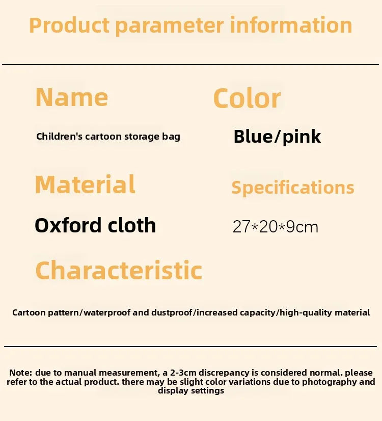 Cute Kids School Bags Kindergarten Preschool Bag Dinosaur Children Schoolbag 3-8 Years Old Cartoon Fashion Backpack for Girl Boy