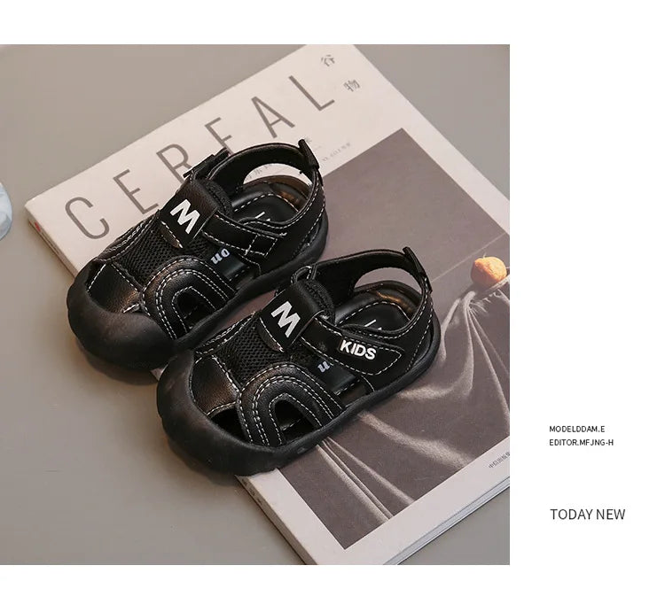 Boy Sandals 2026 summer New Baby Walking Shoes Soft Sole Girls' Sandals Mesh Shoes Children's Sandals Versatile Children's Shoes