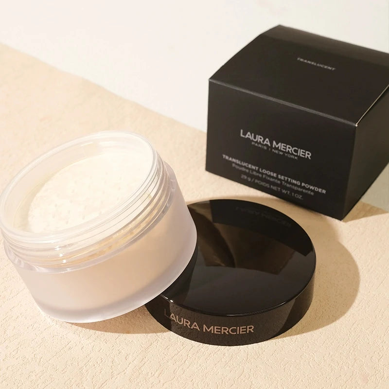 New Laura Mercier Loose Setting Powder 29g Matte Soft Transparent Long Lasting Waterproof Oil Control Honey Powder Women Makeup