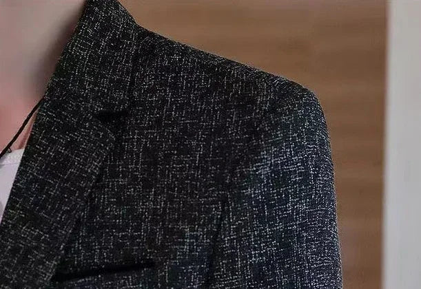 Short Party Men's Suit Jackets Coat Cropped Male Blazer Gray Summer Spring Clothes Luxury Designer Fashion 2025 Casual Vintage