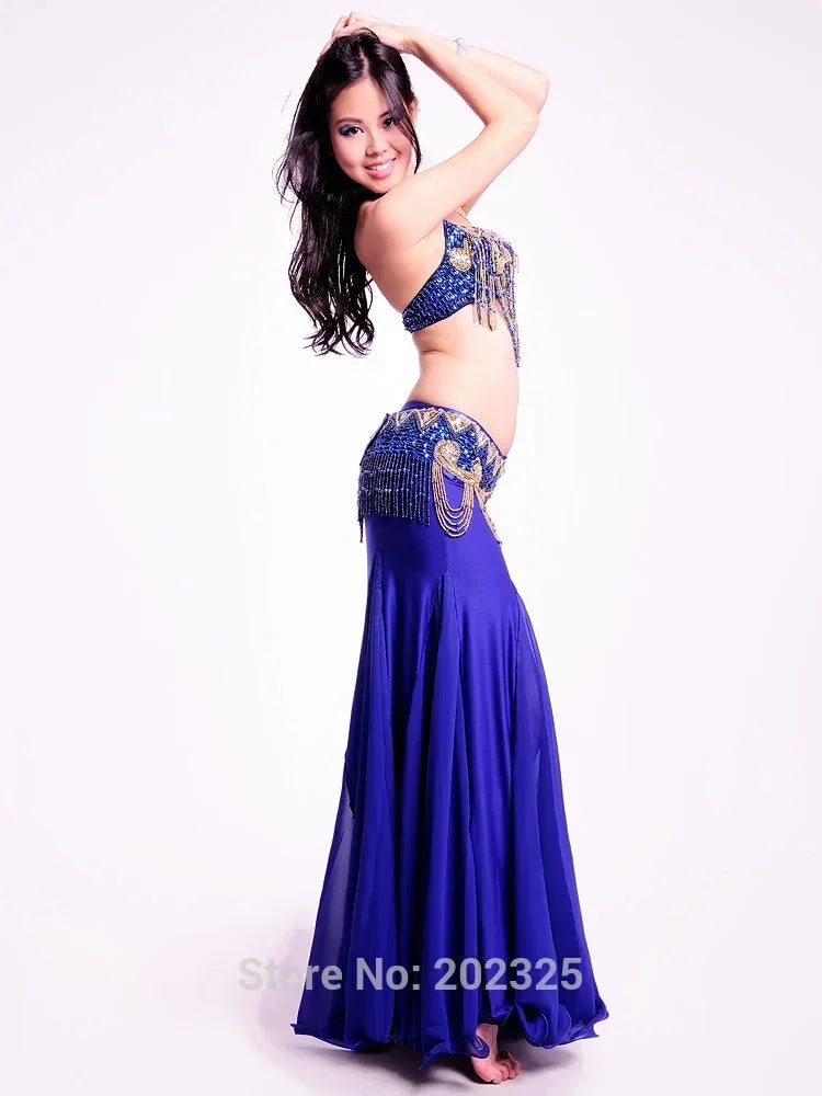 Maxi skirt women belly dance wear belly dance skirts belly costume clothes sexy dance skirt dancing dress