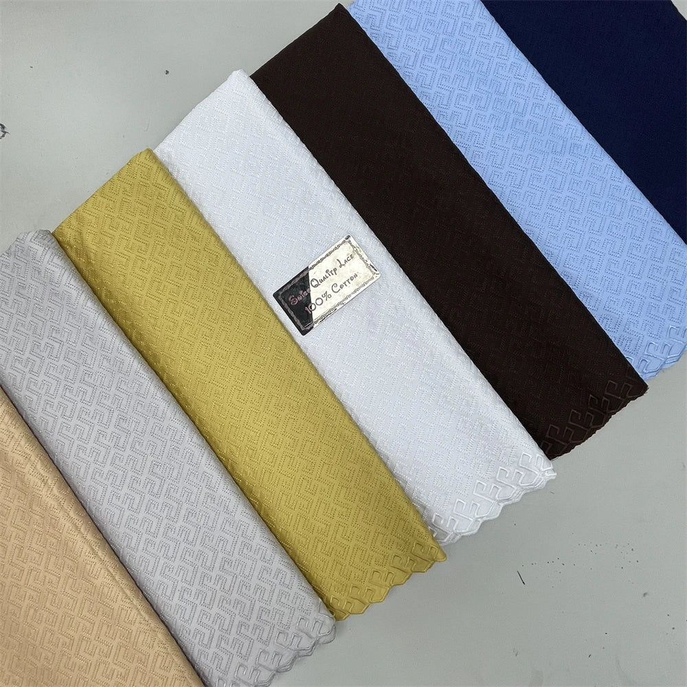 2026 New Polish Lace For Men Atiku Fabric Swiss Voile Lace in Switzerland African Lace Materials High Quality for Women Dresses