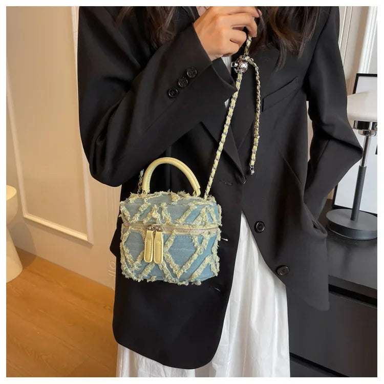 Designer Single Shoulder Bag for Women, Fashionable Chain Crossbody Bags, Branded Handbags and Purses for Women 2026