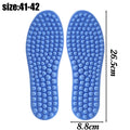 5D Massage Insole Full Palm Acupoint Massage Men's and Women's Foot Health Relieve Foot Fatigue Soft Sports Casual Shoes Sole