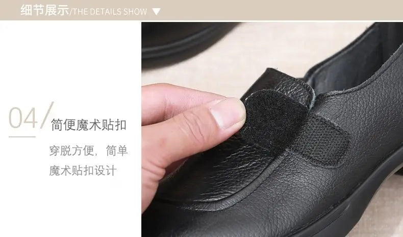 Genuine leather loafers women  comfortable gray shoes low heels luxury ladies court shoes slip on moccasins elegant dress flats