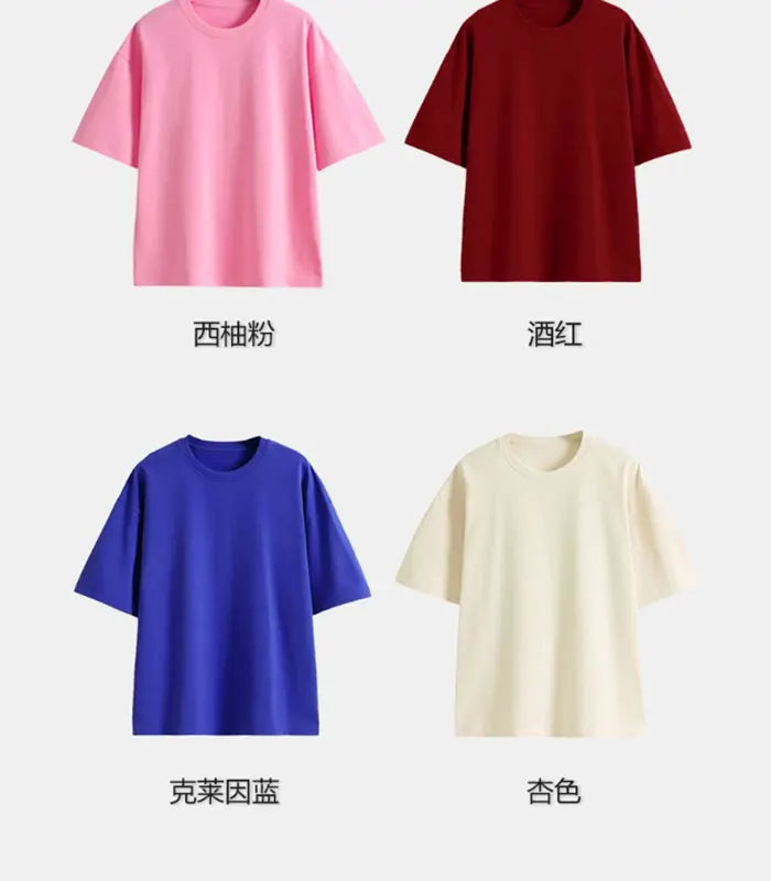 Customized T Shirts for Boys Girls 100% Cotton Tops Anime Cartoon Photos That Kids Like Birthday Gift Design LOGO Graphic Print