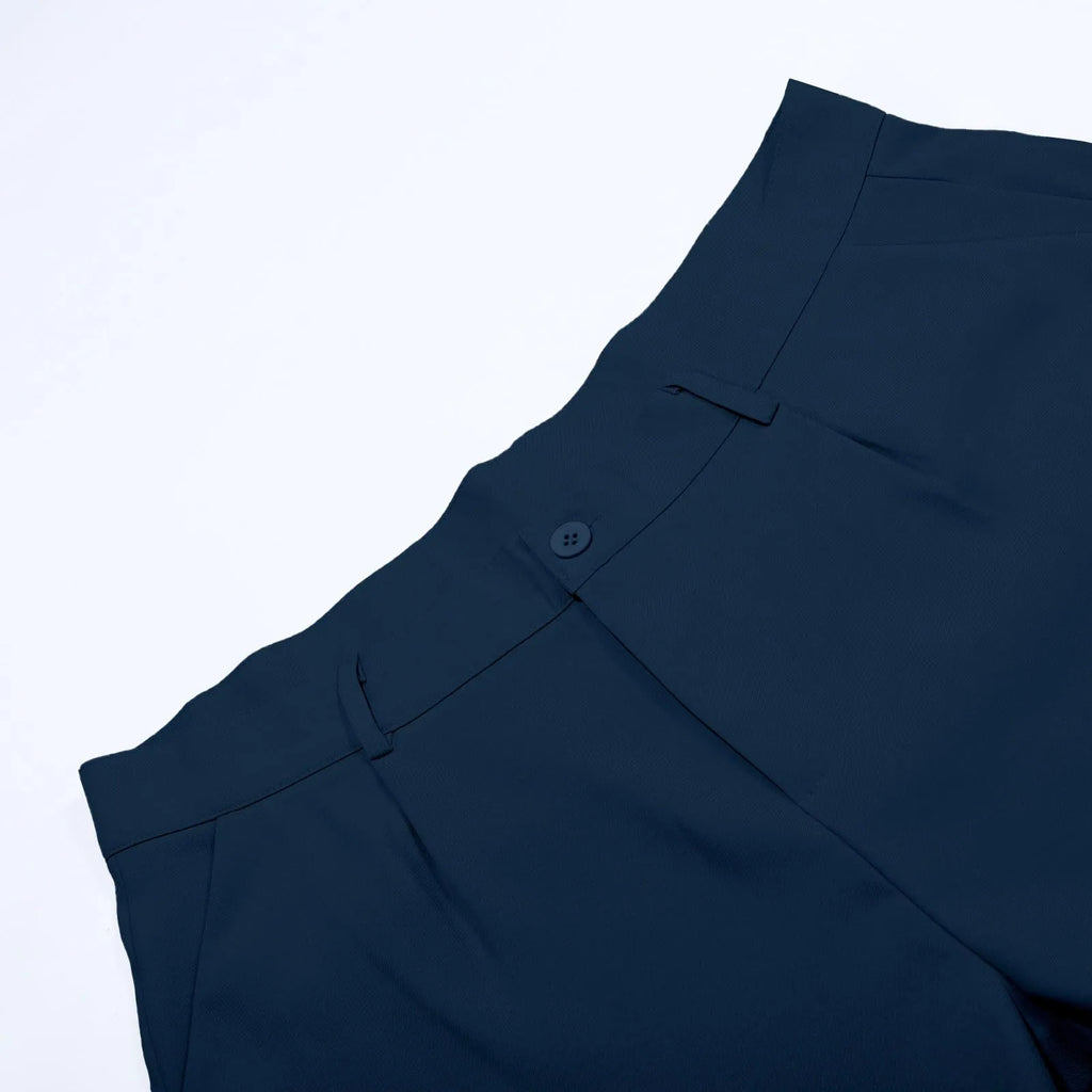 Men's Suit Trousers Fashionable Straight Leg Breathable Casual Pants Pure Color Pocket Trousers Daily Wear Comfortable Fit