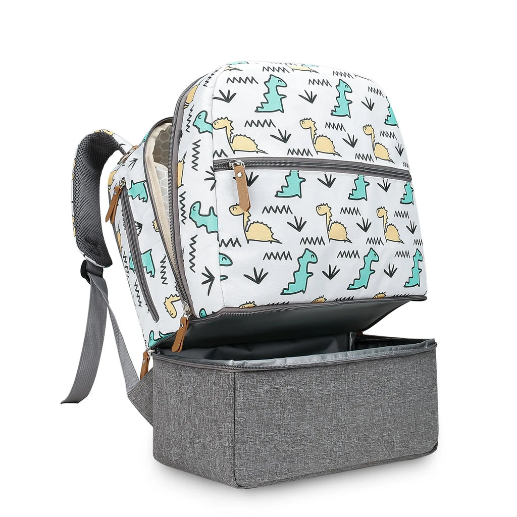 New Baby Diaper Bag Backpack Multifunctional Waterproof Maternity Nappy Bags Mommy Travel Backpack Stroller Bag Baby Nappy Cares
