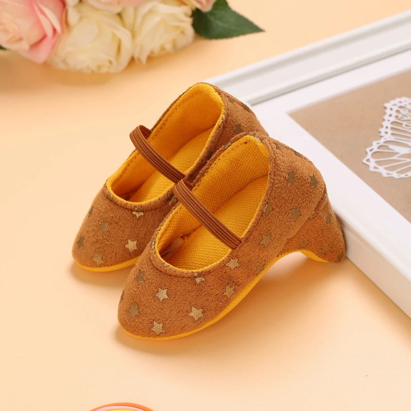 2026 New Infant Newborn Baby Girl High Heels Shoes Princess Bow First Birthday Party Shoes Photo Props Shoes 10CM / 10.5CM