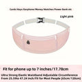 Running Belt Waist Bag Sports Waist Bag Women Men Waterproof Gym Mobile Phone Pouch Cell Phone Waist Bag Accessories For iPhone