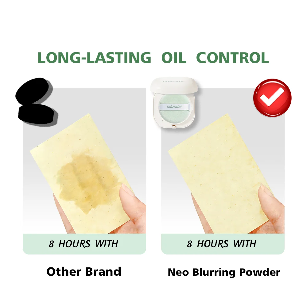 Neo Blurring Powder Setting powder Korean Oil-Control Compact with Pore Blurring Smoothing Finish Water proof Makeup