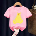 Boys T-shirts 2026 Summer Tops for Kids Short-sleeve Girls Tees Candy Color Children Shirts Cotton Teenager School Outfits