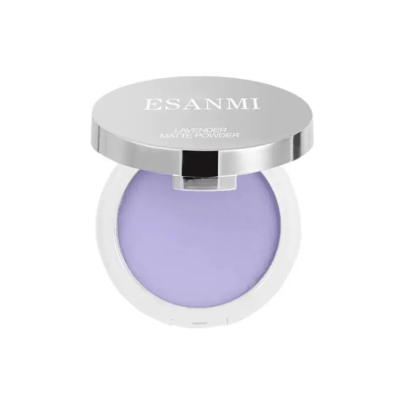 1PC Violet Cream To Powder Skin-friendly Skin Natural Face Long Lasting Oil-controlling Contouring Powder Cosmetics