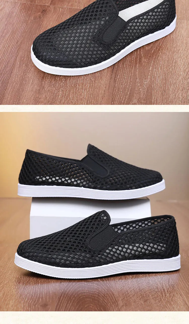 Men's Casual Sneakers Summer Breathable Mesh Lightweight Cheap Free Shipping Shoes